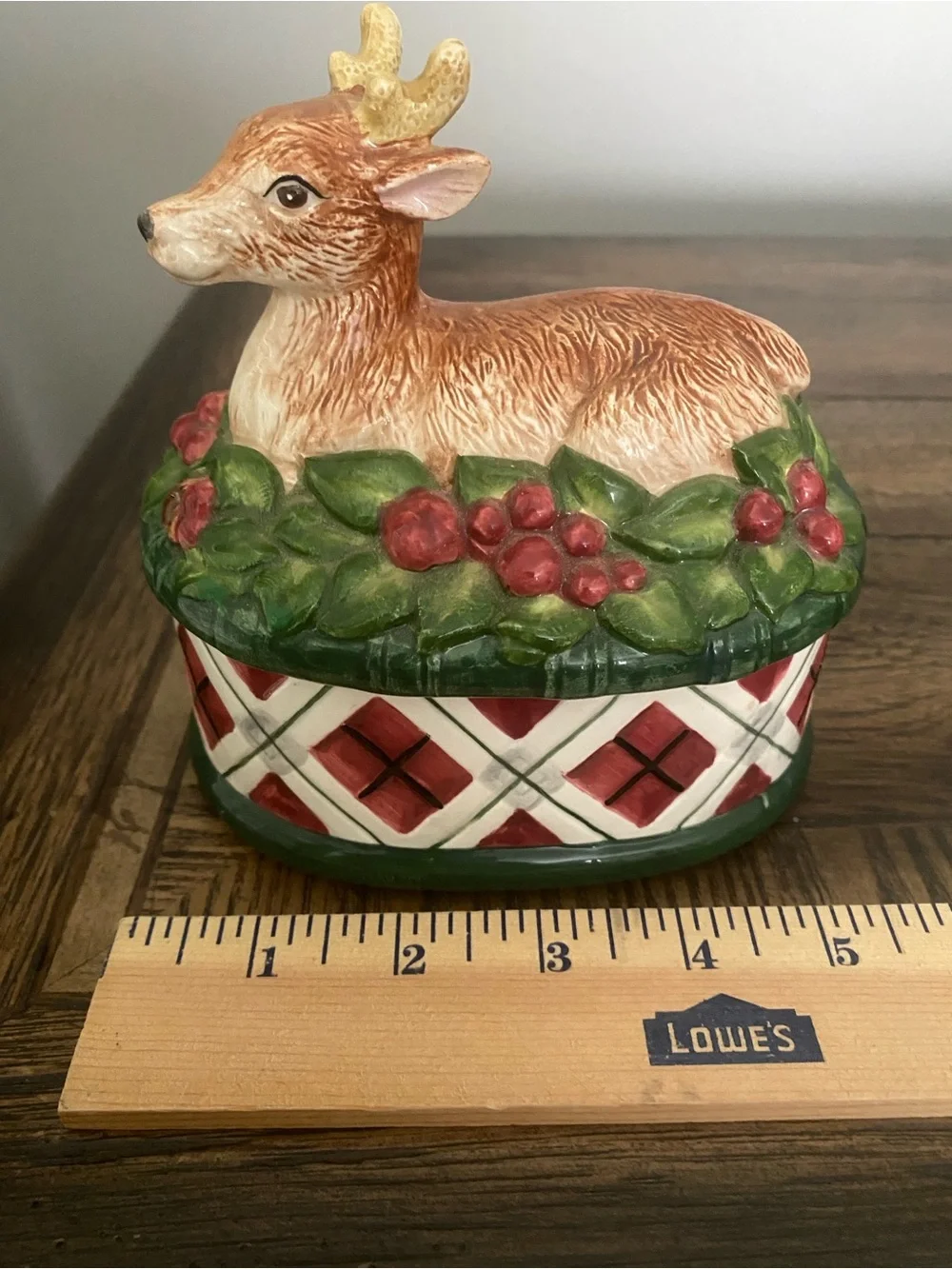 Noritak Hunt Collection Vintage Deer Box EUC